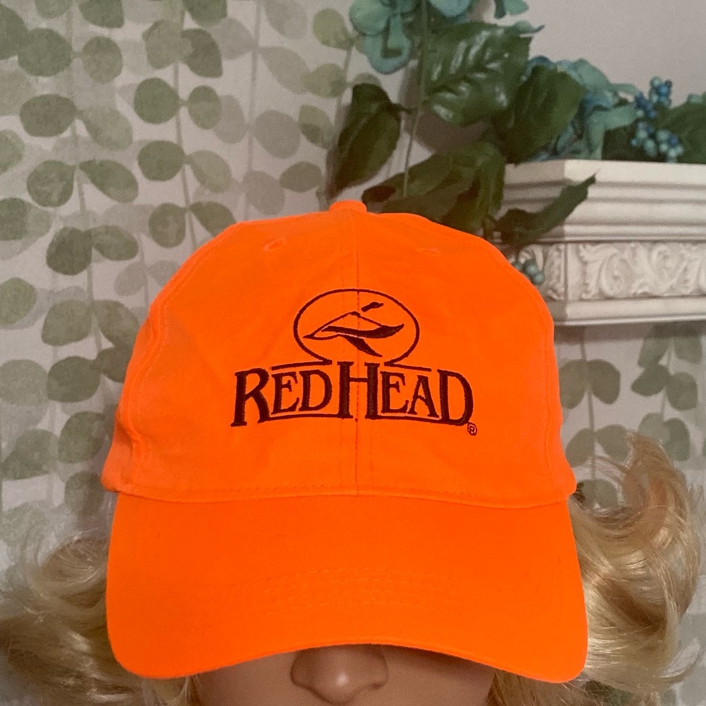 💎 (4/$30) RedHead Orange High Viz Hunting Cap